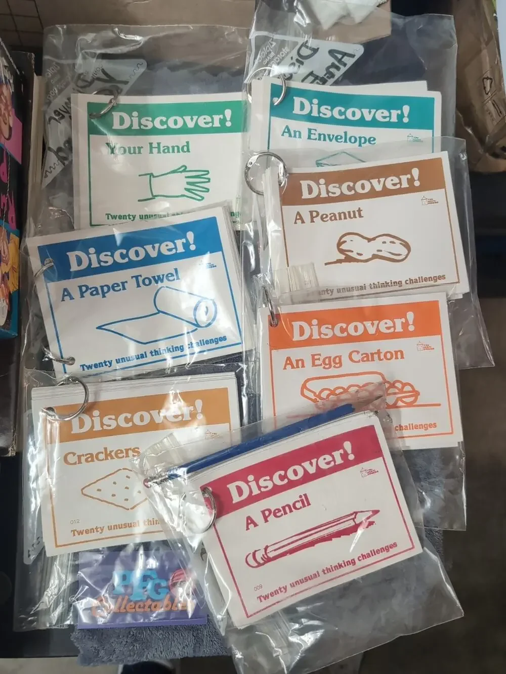 Discover! Card Decks 7 Sets 20 Cards Per.. Former Teacher's
